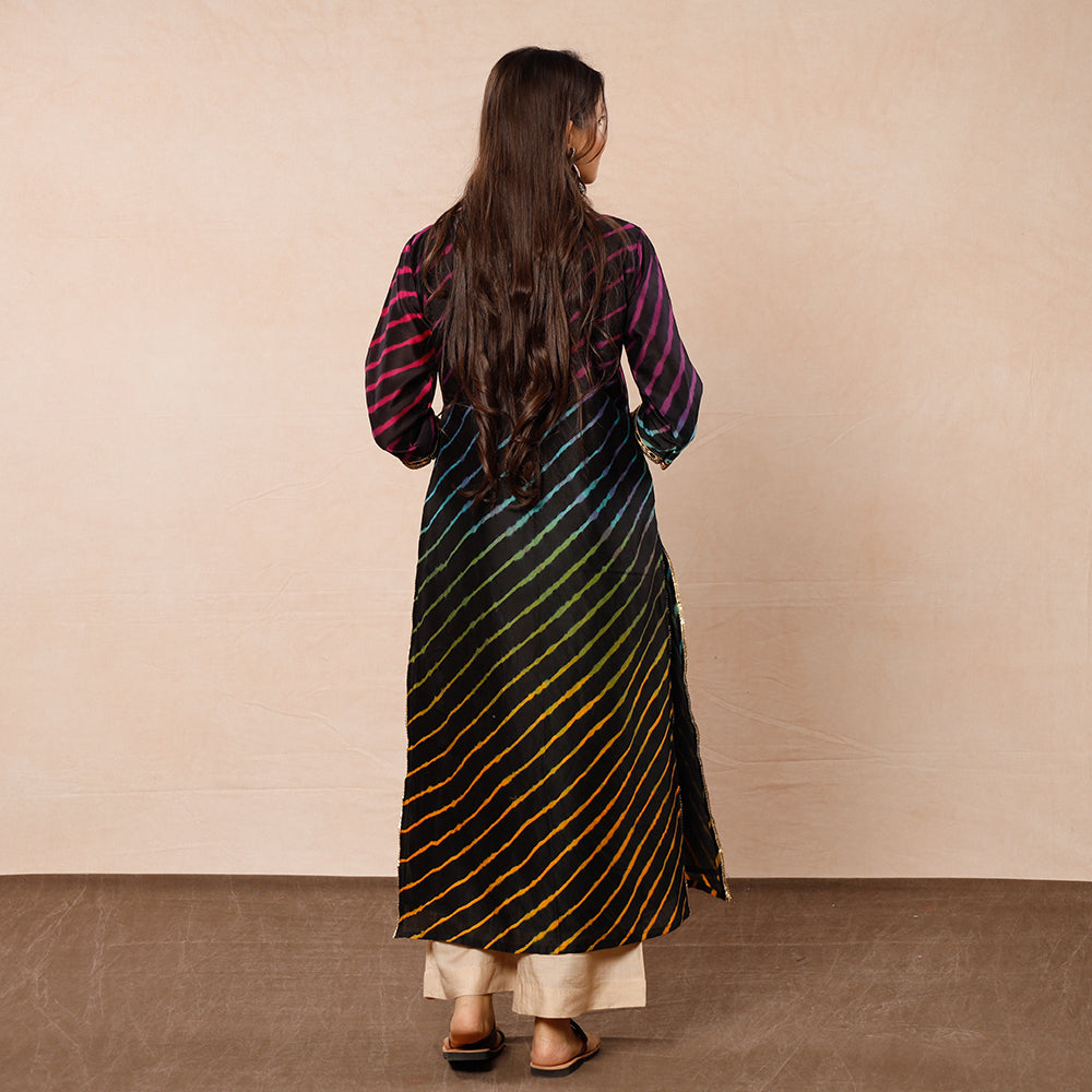 leheriya kurta 