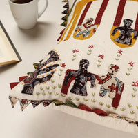 Applique Work Cushion Cover