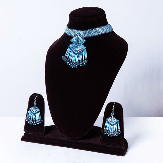 neemuch beadwork necklace set