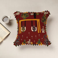 Applique work Cushion Cover