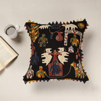 Applique work Cushion Cover