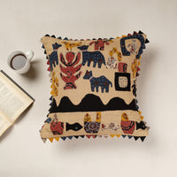 Applique Work Cushion Cover