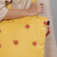 kantha work tote bag