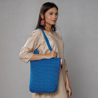 kantha work tote bag