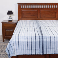 shibori single bed cover