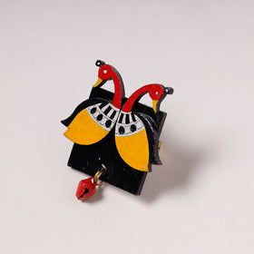 madhubani wooden ring