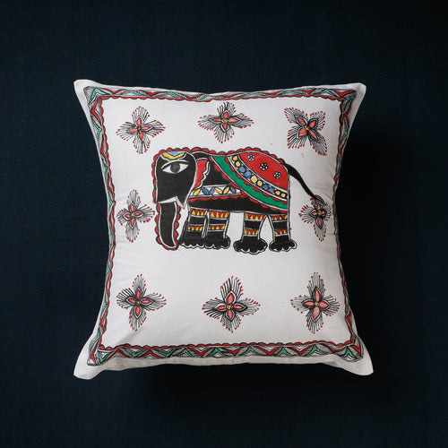 Madhubani Cushion Cover