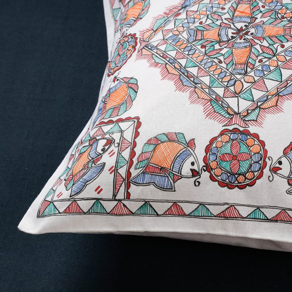 Madhubani Cushion Cover