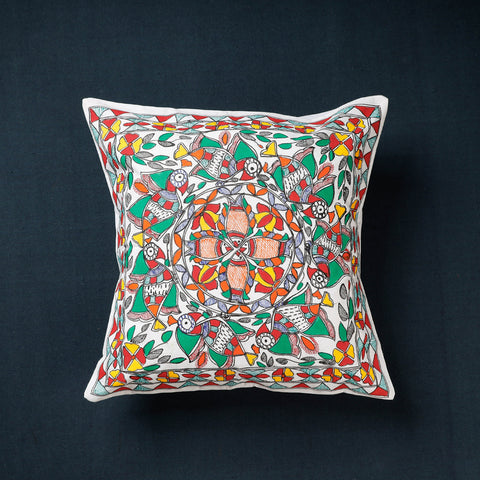 Madhubani Cushion Cover