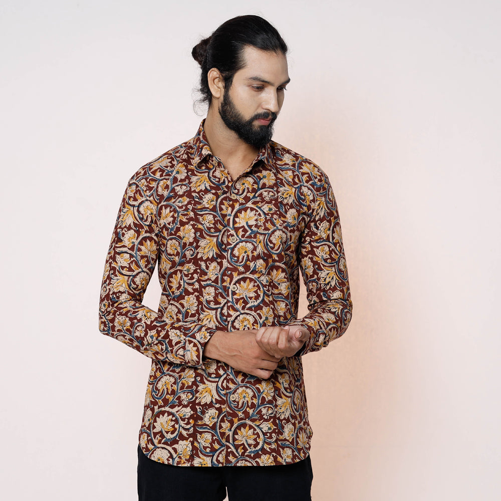 Block Printed Men Shirt