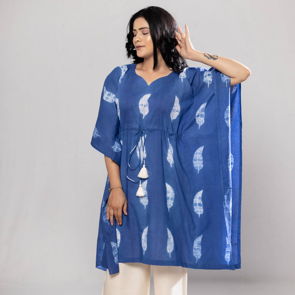 Shibori kaftan 