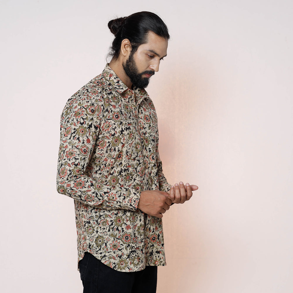 Block Printed Men Shirt