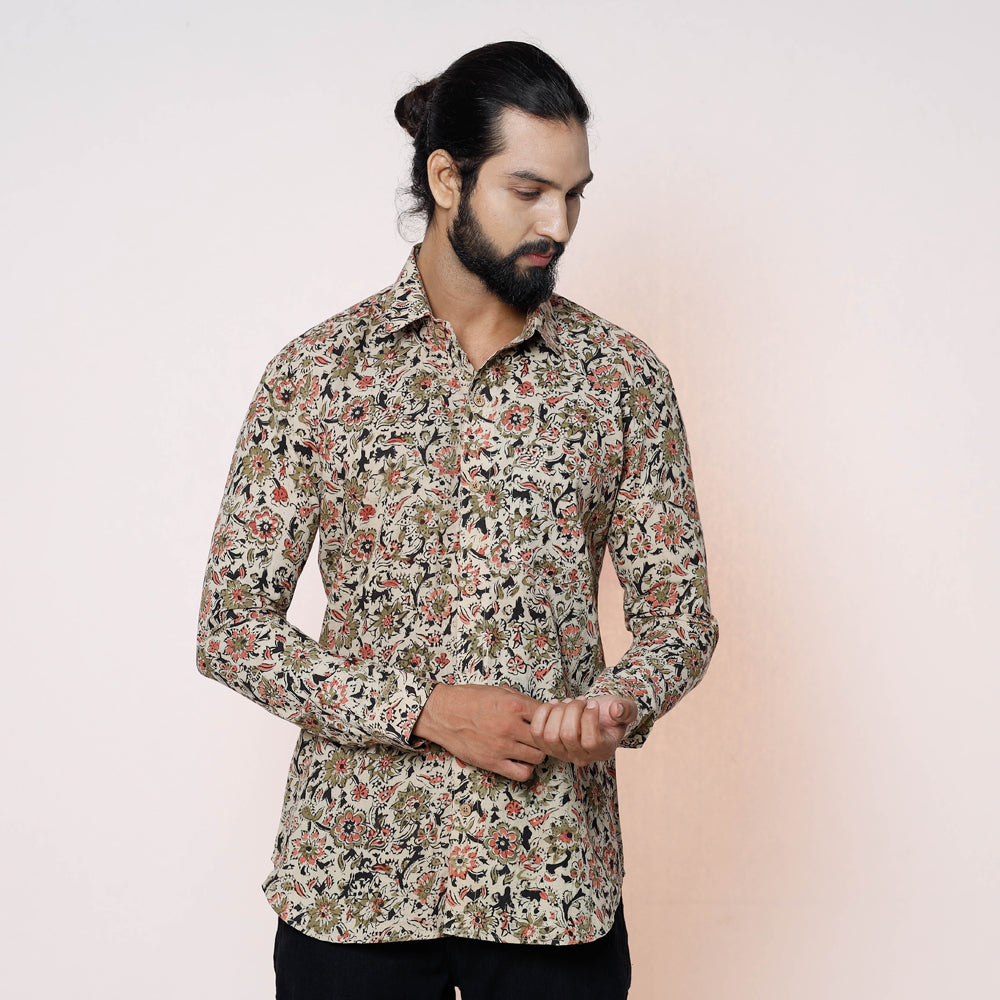 Block Printed Men Shirt