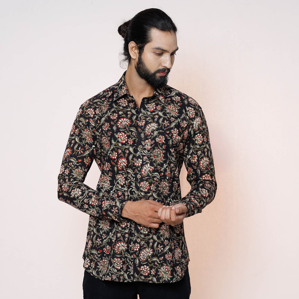 Block Printed Men Shirt