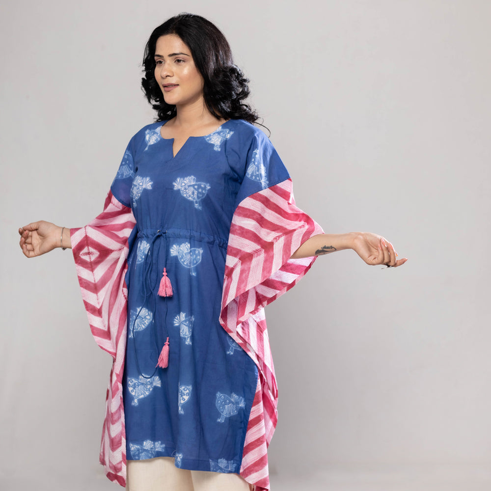 Shibori kaftan 