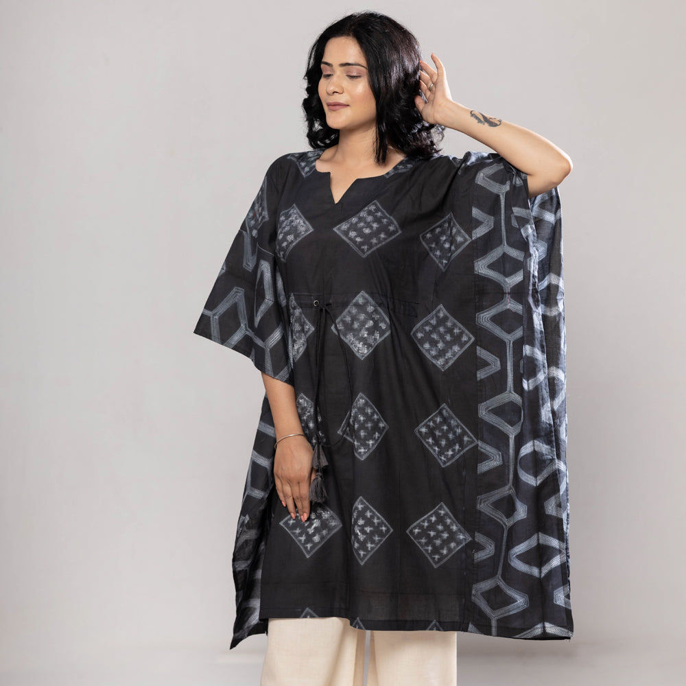 Shibori kaftan