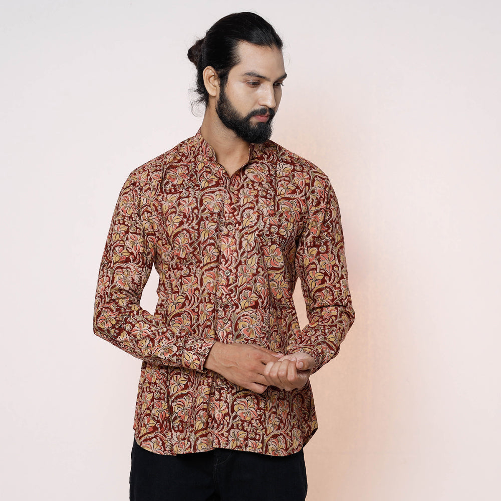 Block Printed Men Shirt