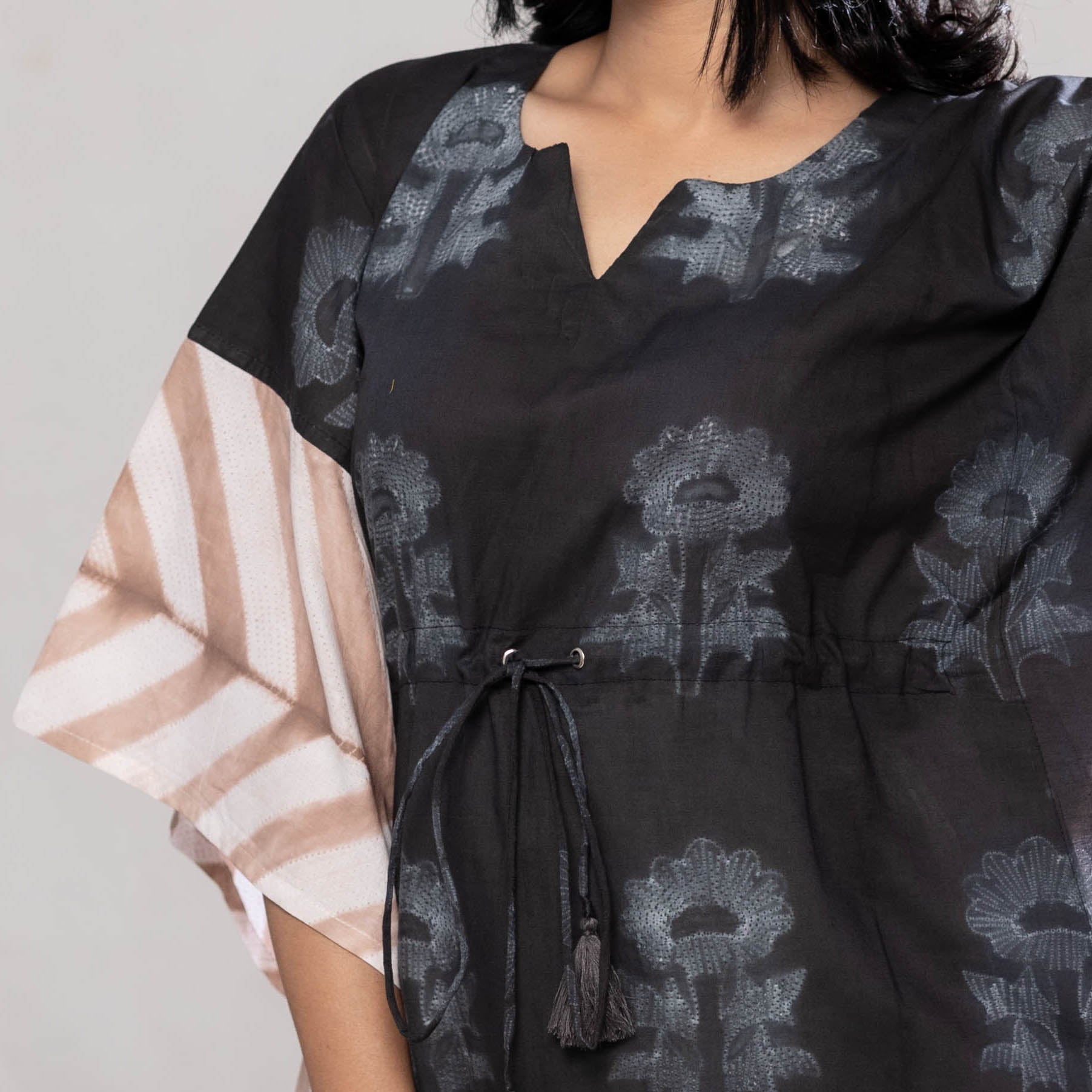 Shibori kaftan 
