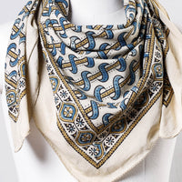 block print scarf