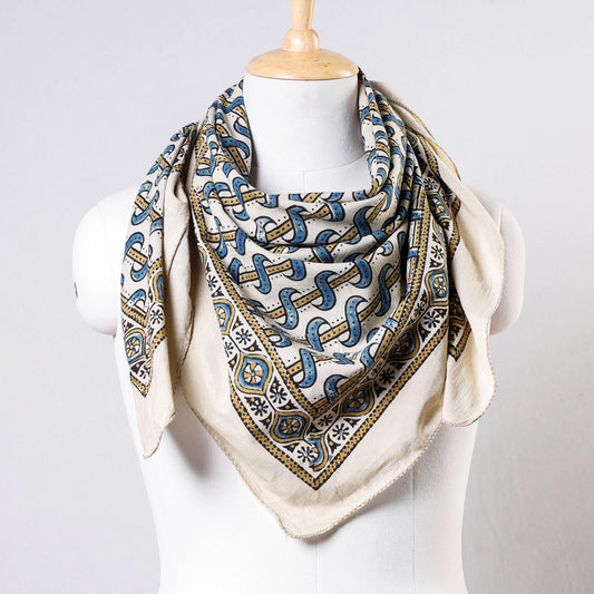 block print scarf