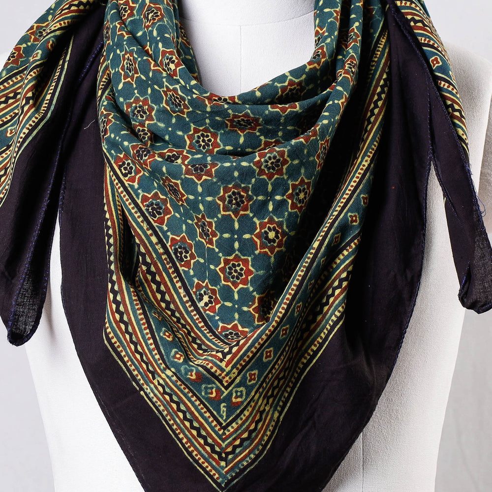 Ajrakh Cotton Scarf 
