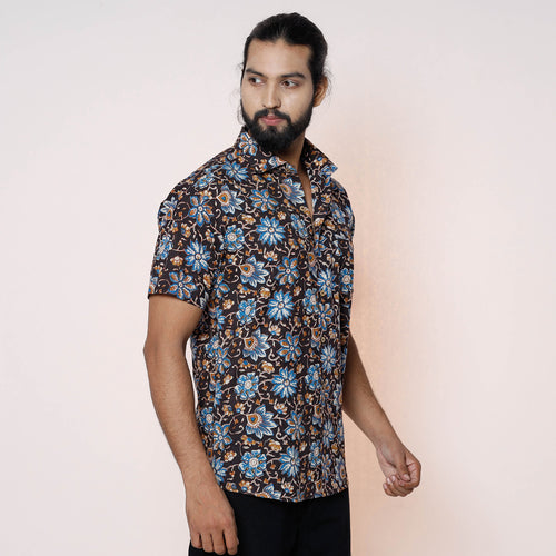 Kalamkari Block Printed shirt 