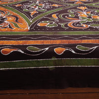 batik double bed cover set