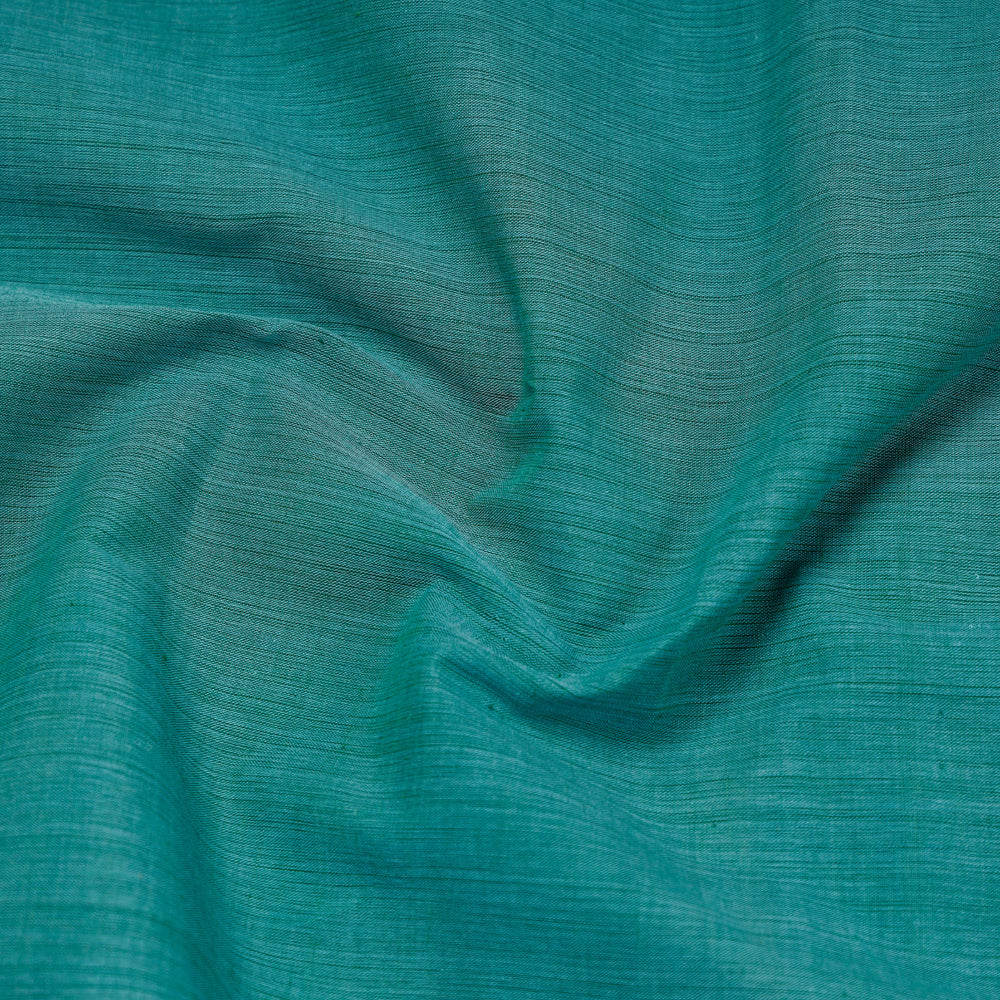 Teal Blue - Original Mangalagiri Handloom Cotton Fabric