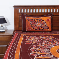 Batik Double Bed Cover Set