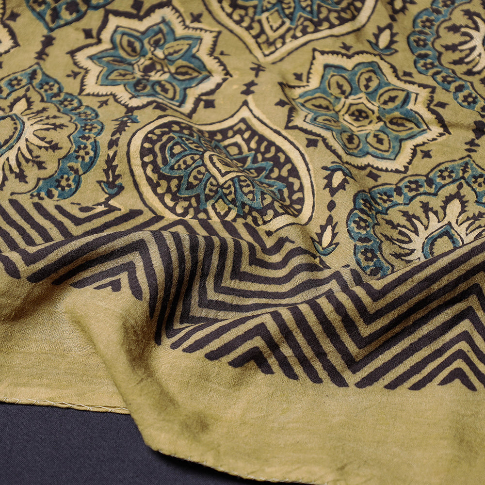 ajrakh cotton scarf