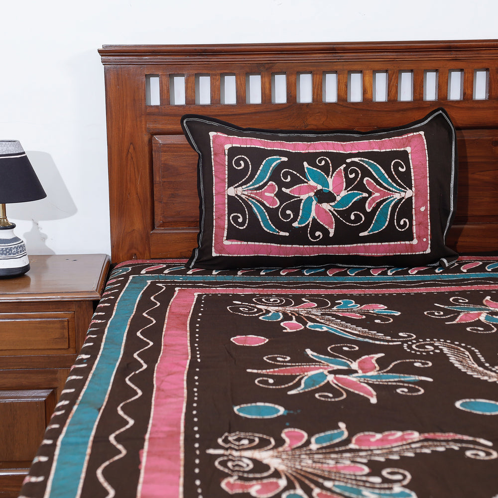 Batik Double Bed Cover Set