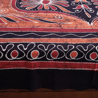 batik double bed cover set