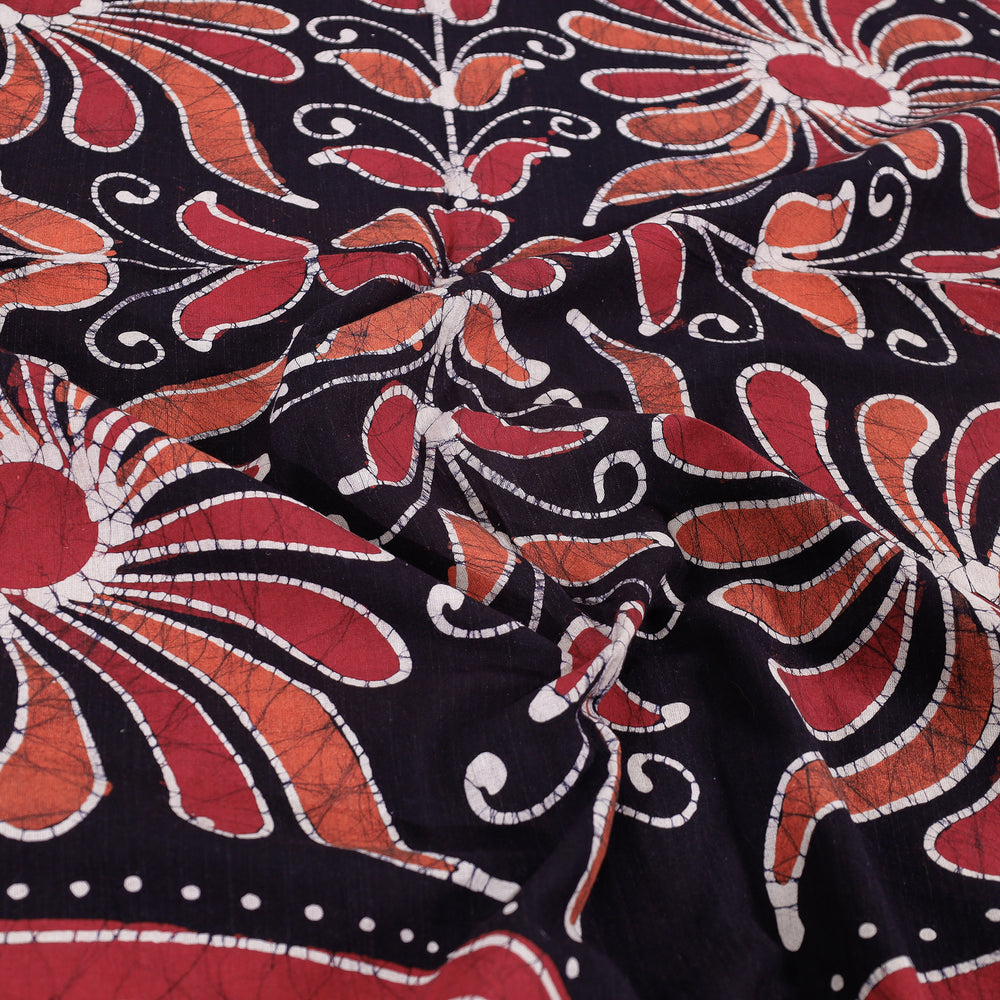 batik double bed cover set