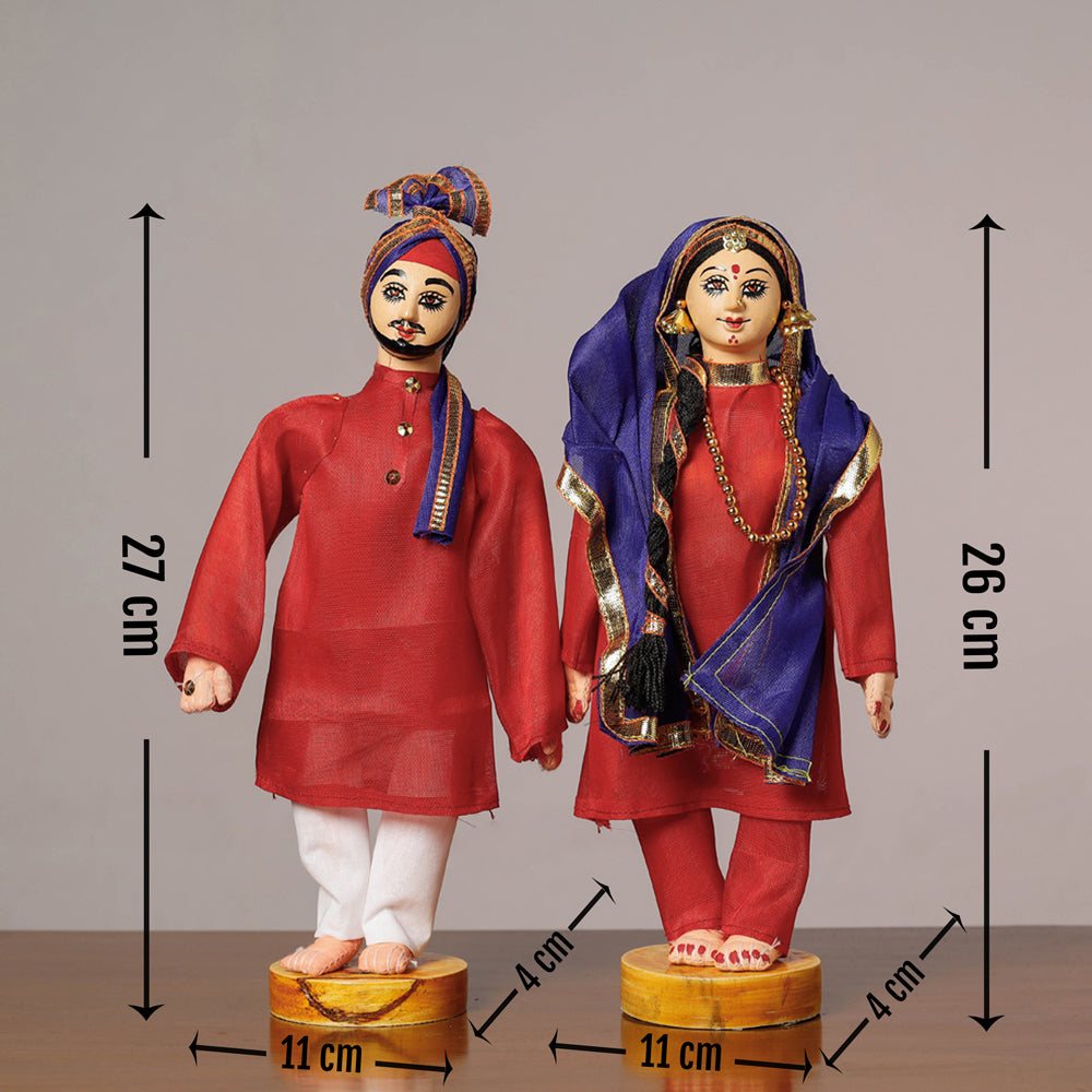 Punjabi Couple Doll