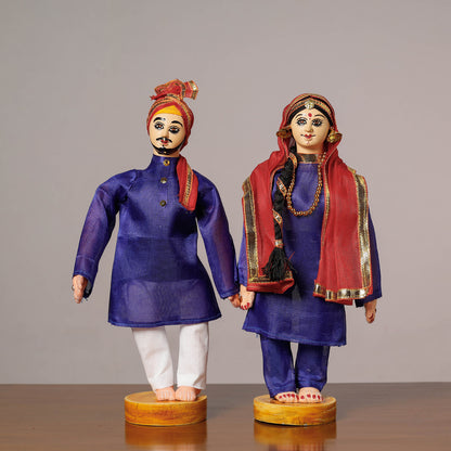 Punjabi Couple Doll