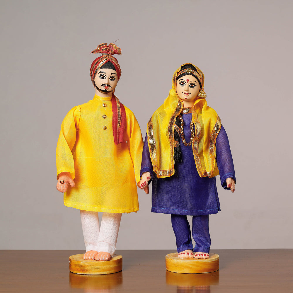 Punjabi Couple Doll