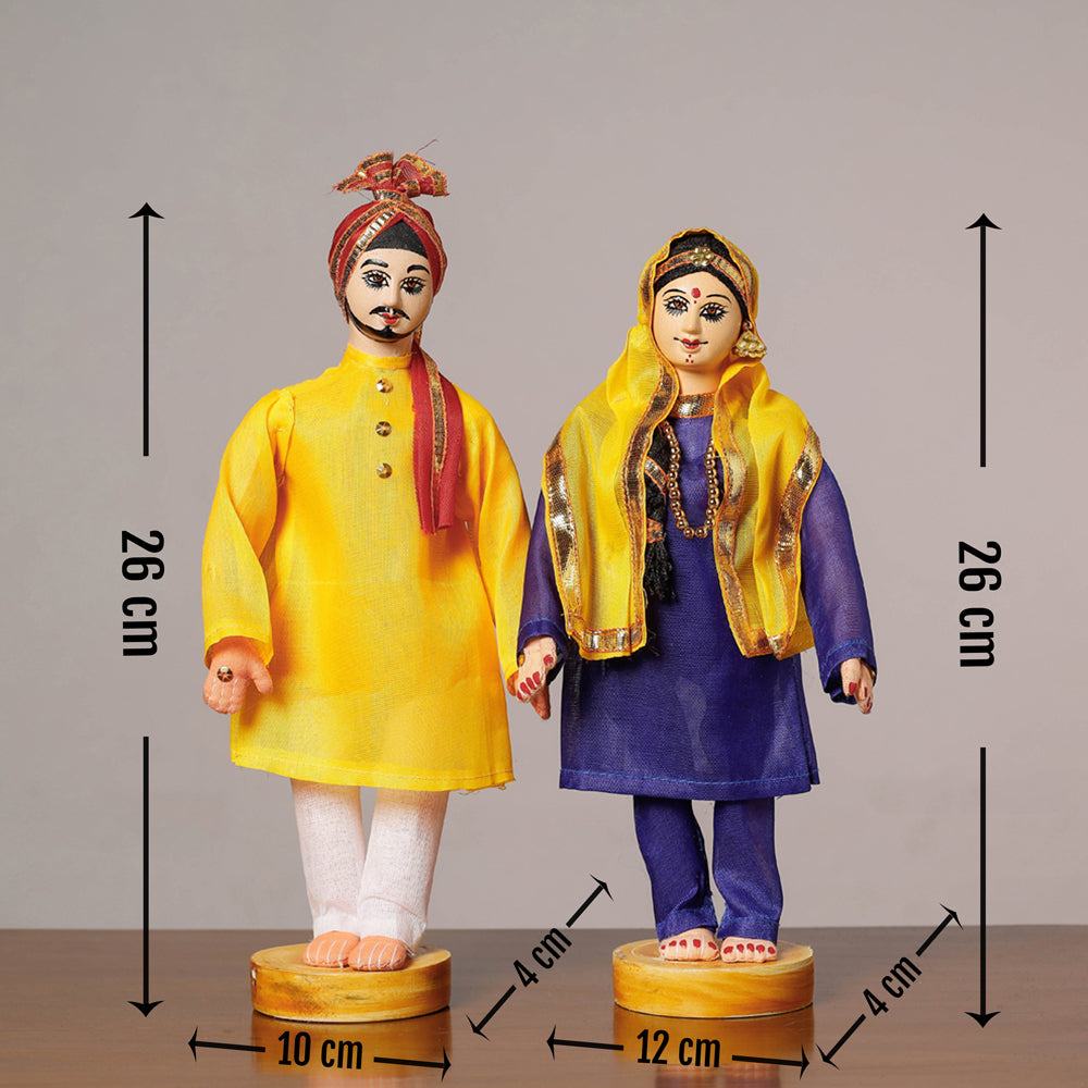 Punjabi Couple Doll