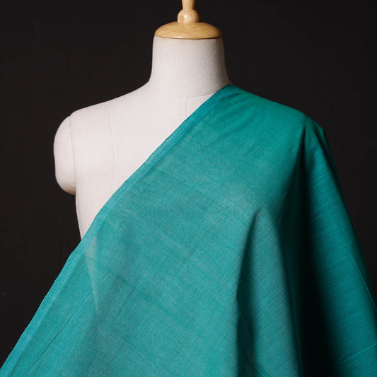 Teal Blue - Original Mangalagiri Handloom Cotton Fabric