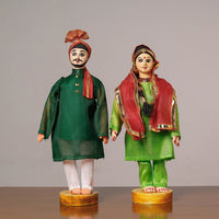 Punjabi Couple Dolls
