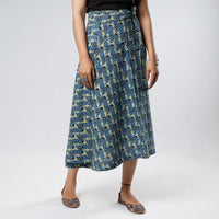 ajrakh cotton skirt 