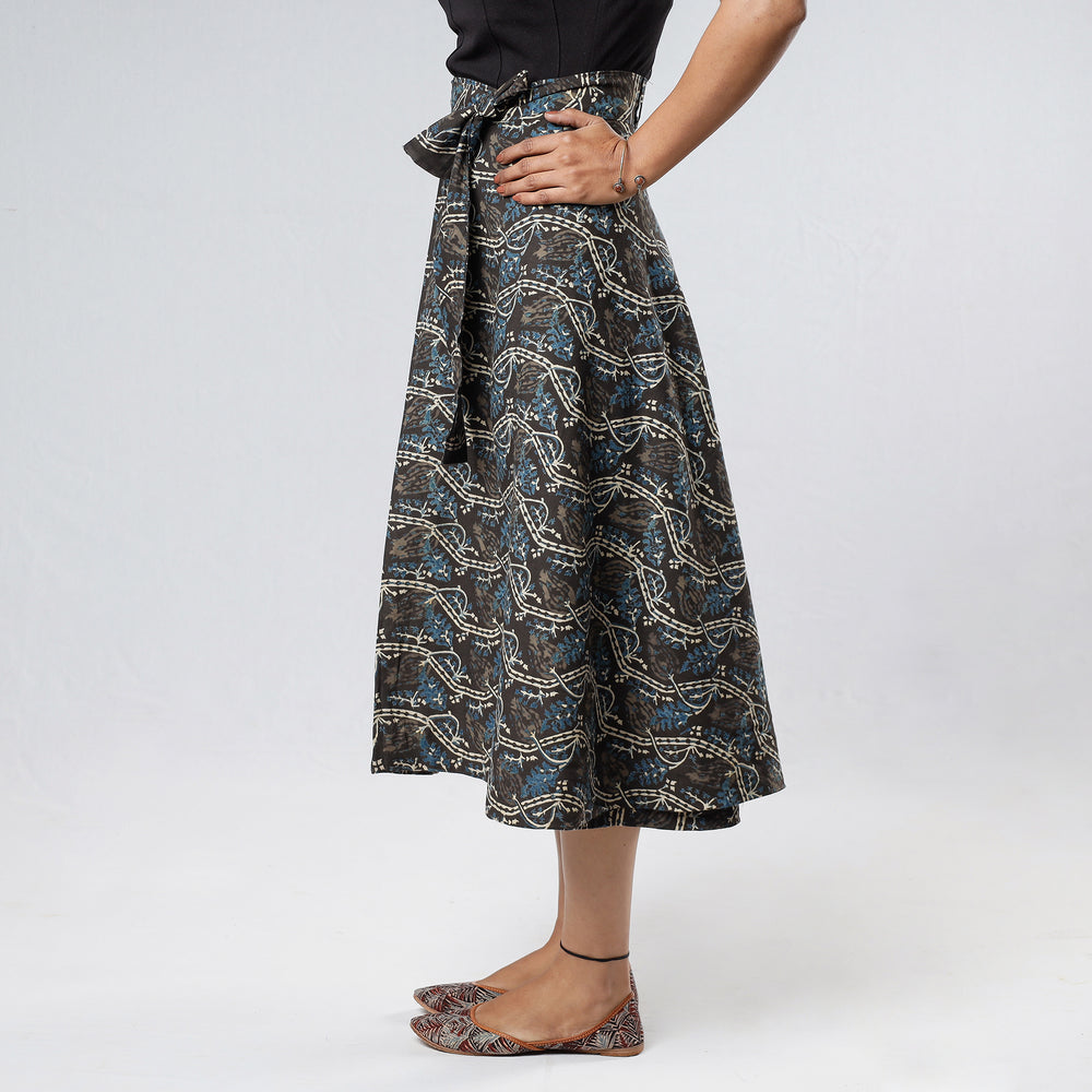 ajrakh cotton skirt 