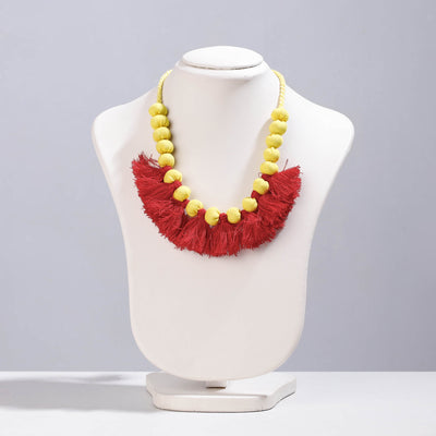 fabart beadwork necklace