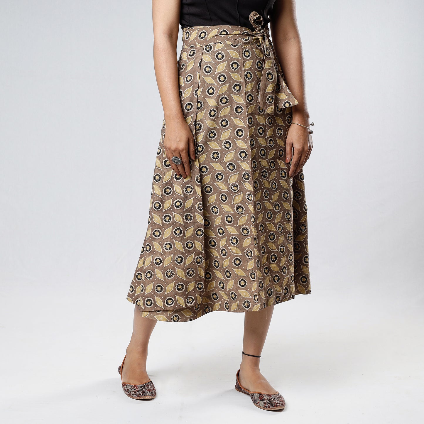 ajrakh cotton skirt 