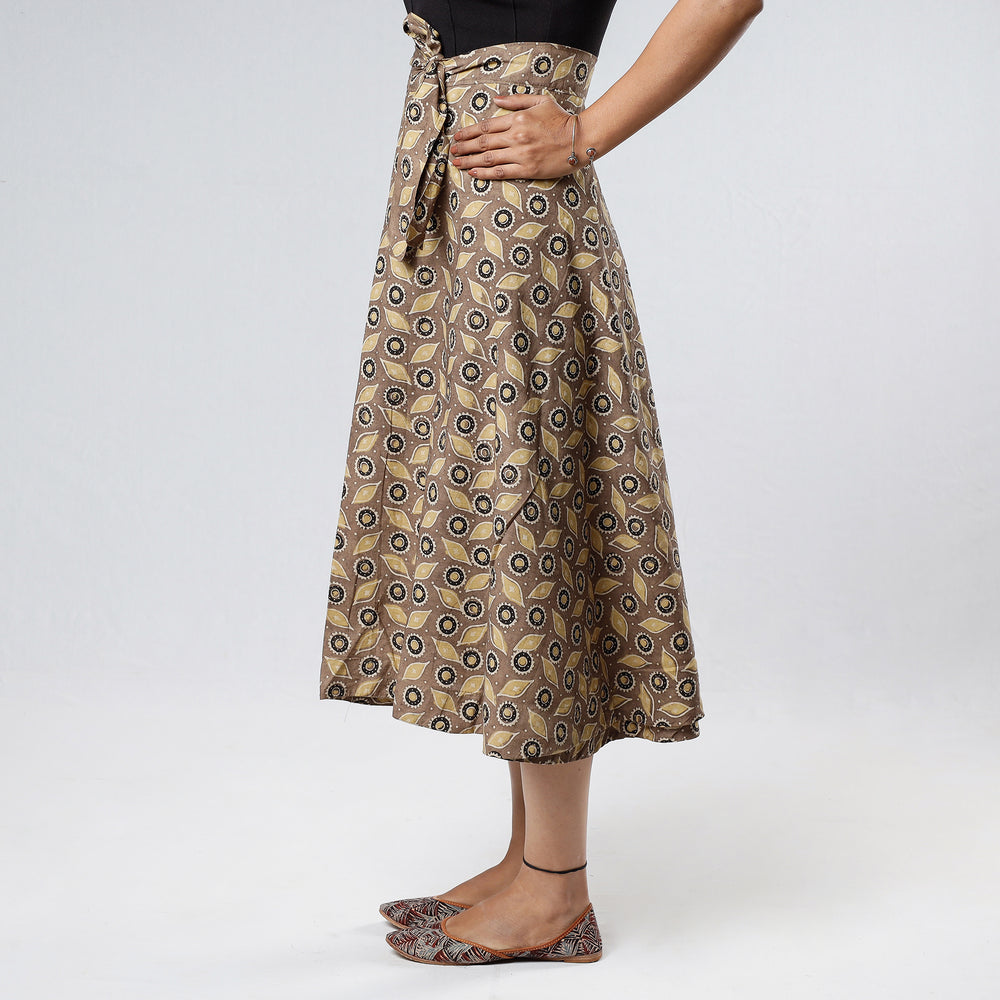 ajrakh cotton skirt 