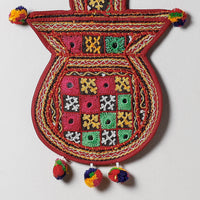 embroidered wall hanging