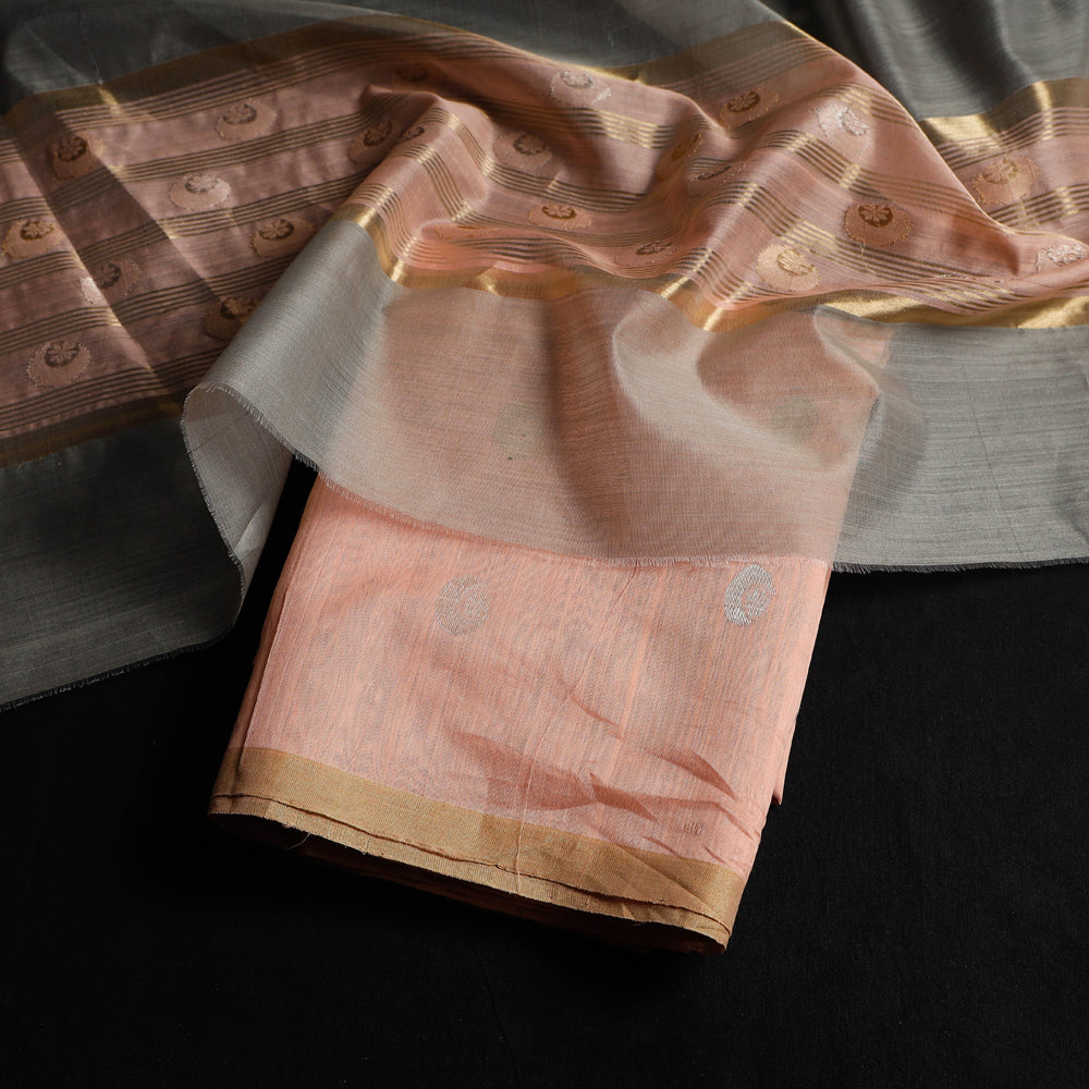 chanderi silk dress material