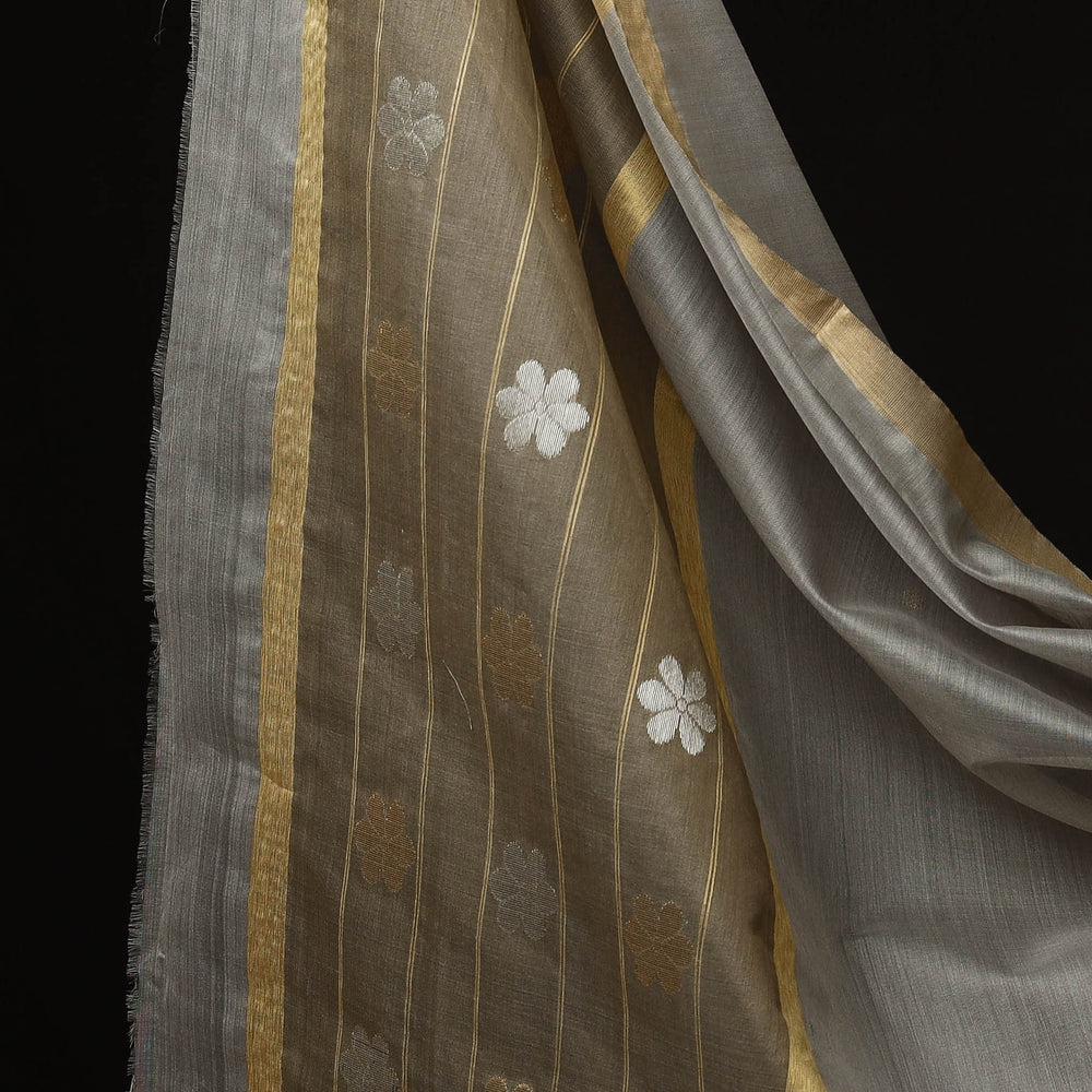 chanderi silk dress material