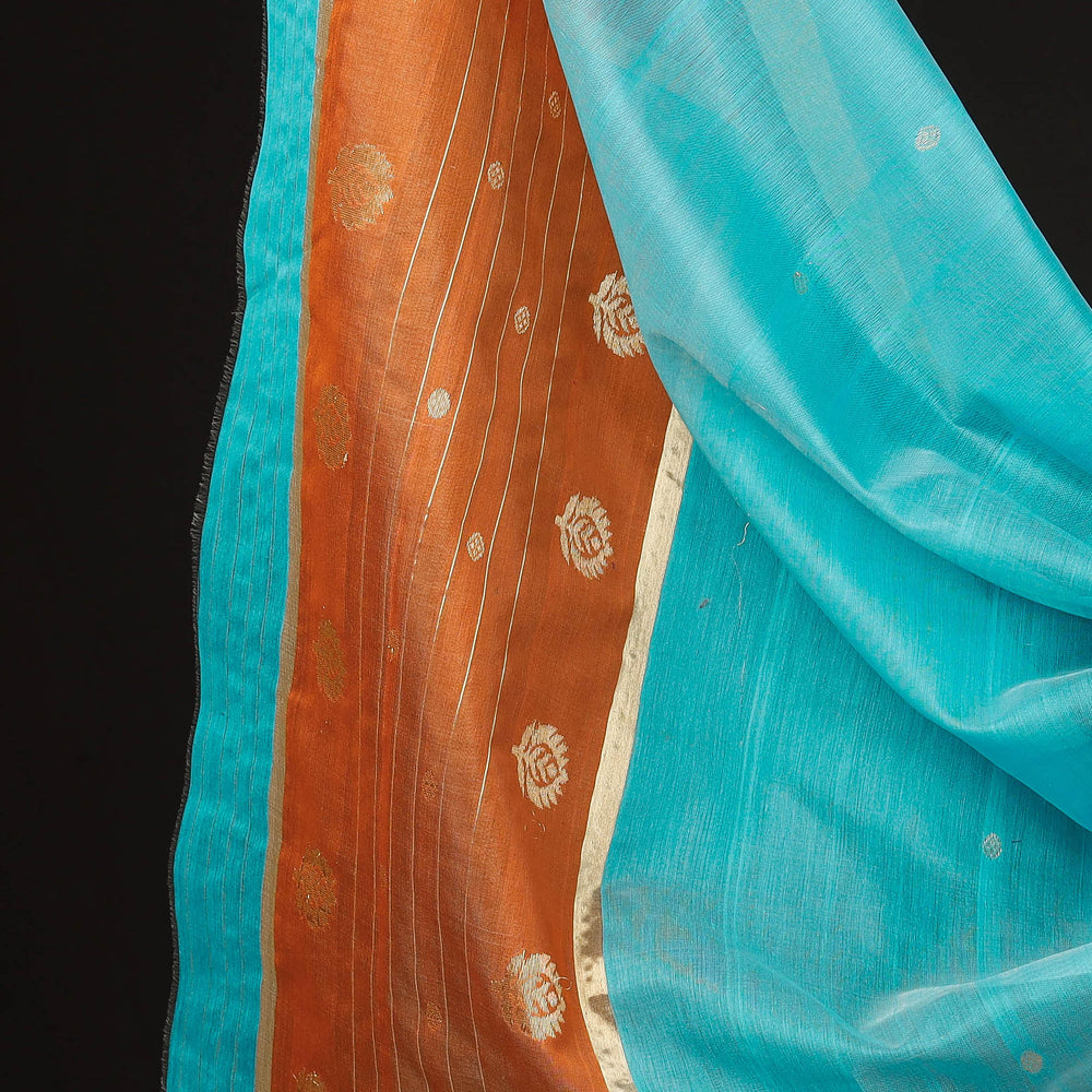 chanderi silk dress material