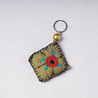 Handmade Mirror & Threadwork Keychain