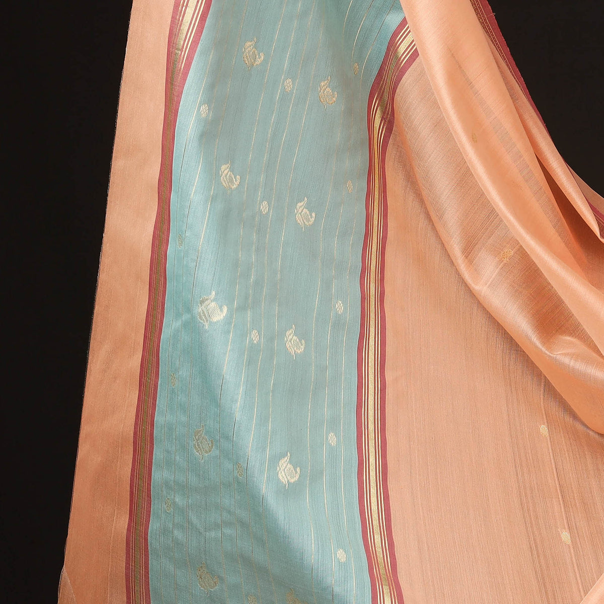 chanderi silk dress material